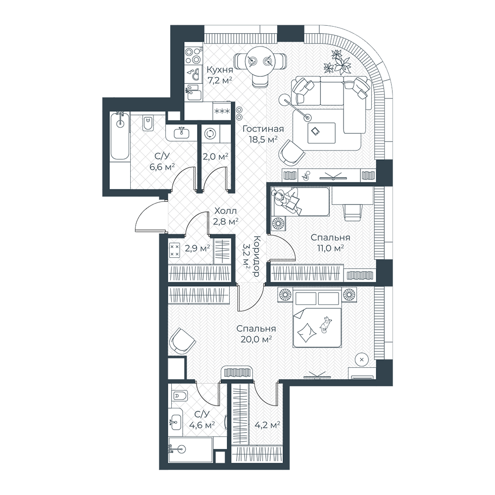 ЖК VEER, Москва | Жилой комплекс «Веер», MR Group | Купить квартиру в мультиквартале бизнес-класса на Верейской